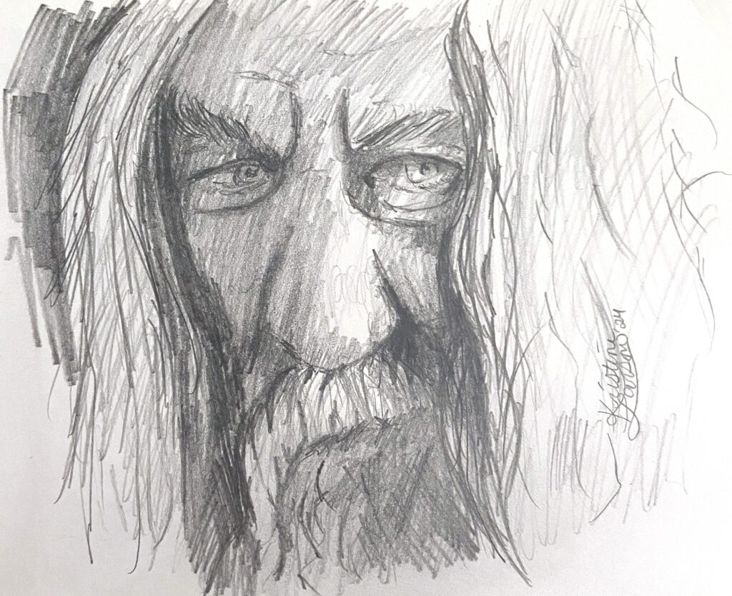 Gandolf sketch