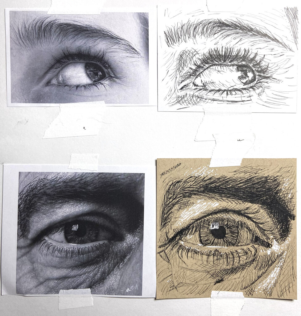 ink eye study