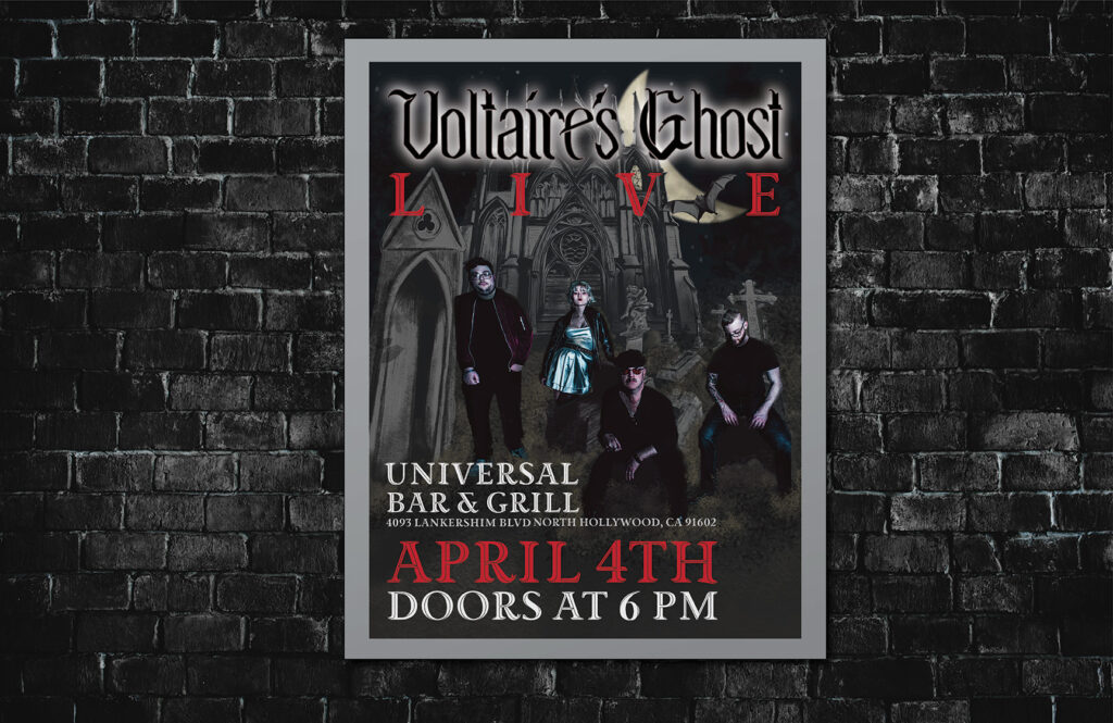 Voltaries ghost Promotional poster